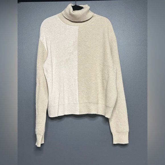 Theory Colorblock Cashmere Sweater M - Picture 2 of 6